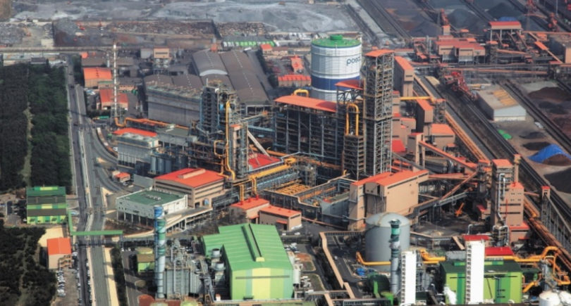 Photo – POSCO shut down a plant in South Korea due to a fire