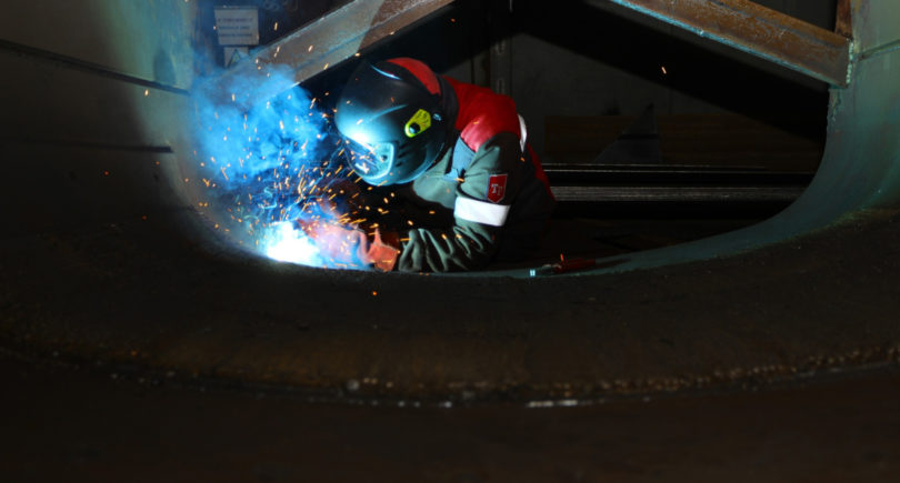 Photo – ZCMP restored the grapple for the Zaporizhstal’s blast furnace shop