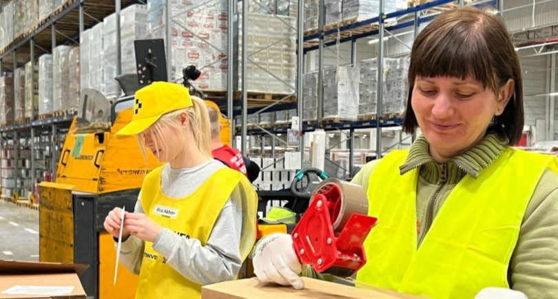 Photo – Metinvest humanitarian fund started cooperation with the ALDI supermarket chain