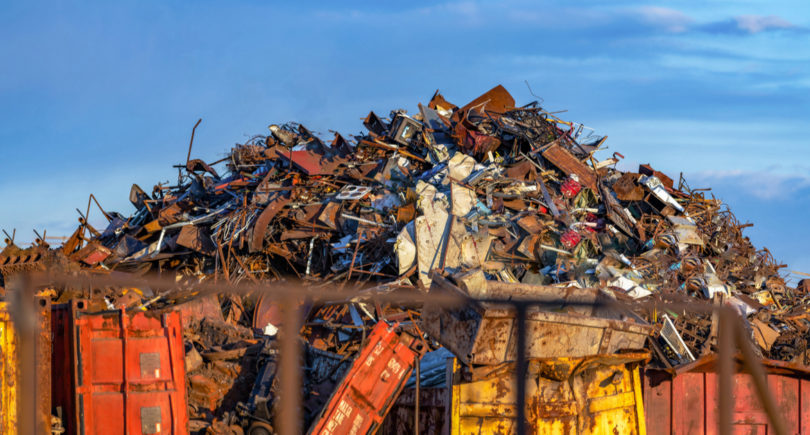 Photo – World scrap prices continue to fall amid reduced demand