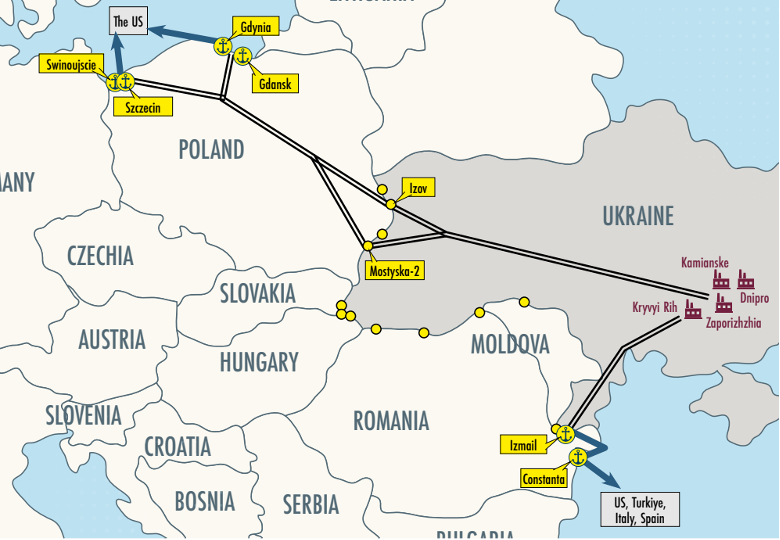 Photo – Resilience lessons: How iron & steel industry of Ukraine cope with logistic challenges