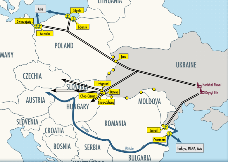 Photo – Resilience lessons: How iron & steel industry of Ukraine cope with logistic challenges