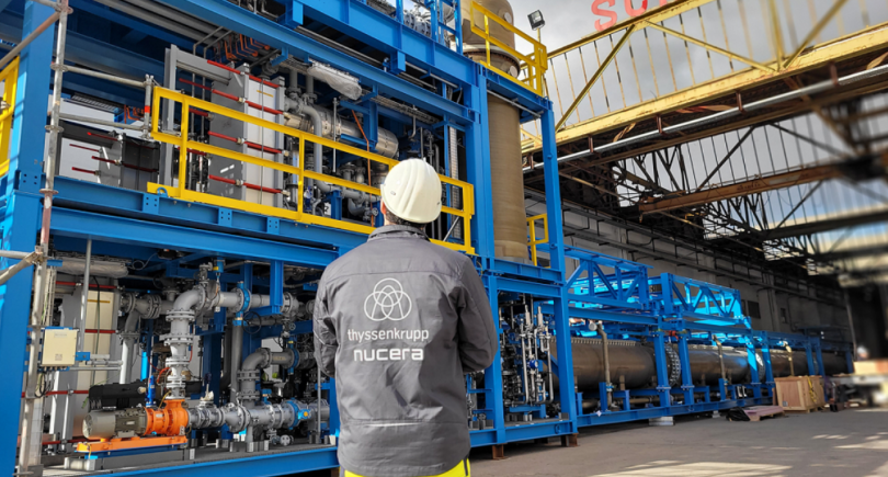 Фото – ThyssenKrupp Nucera поставит электролизные модули для завода H2 Green Steel в Швеции