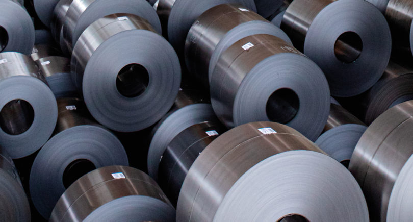 Photo – India is considering a countervailing duty on steel imports from China