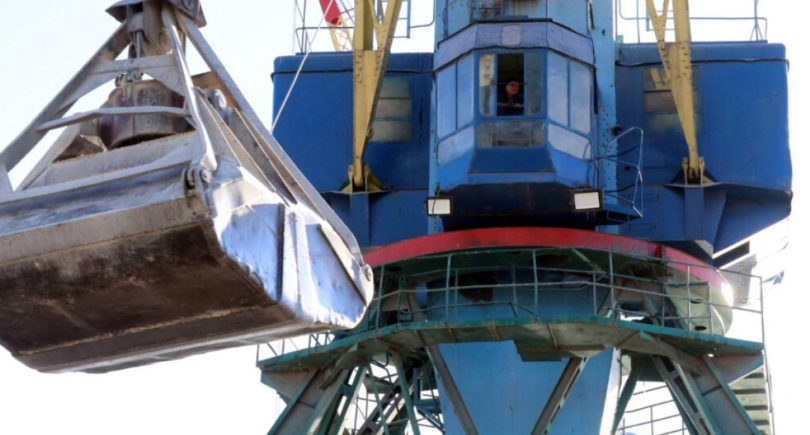 Photo – Izmail MTP transshipped 560,000 tons of pellets by mid-May